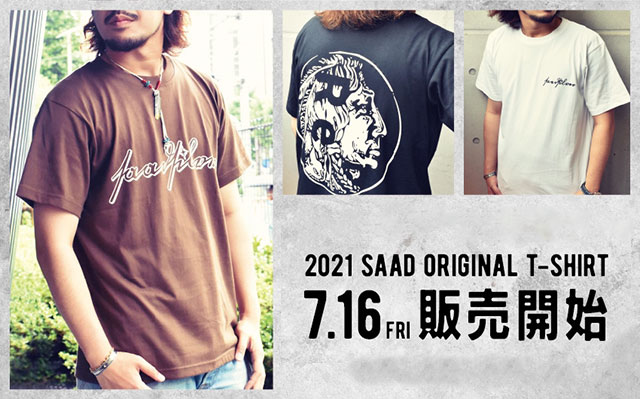 2021 SAAD オリジナルT-shirt販売開始